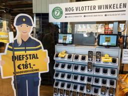 Jumbo heeft acties ondernomen om winkeldiefstallen tegen te gaan. 
